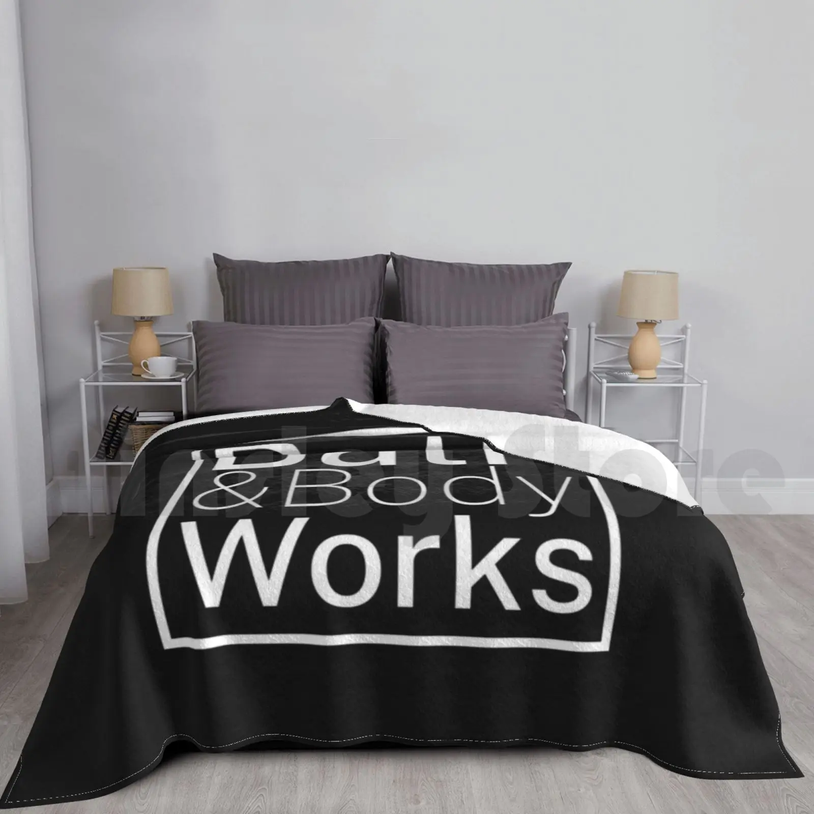 Bat & Body Blanket Fashion Custom Bath Works The Shop Secret Beauty Lotion Shower Gel Beutiful Works Lotion