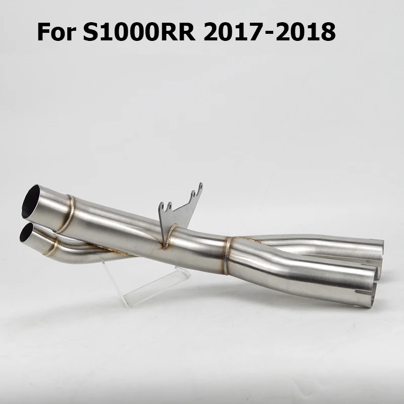 Выхлопная средняя труба для S1000RR 2010-2018 S1000 RR S 1000 выхлопная Устранитель гоночный