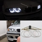 Хлопковая светодиодная фара Angel Eyes Halo Ring для BMW 3 серии E46 седан универсал купе компактный 1998-2005