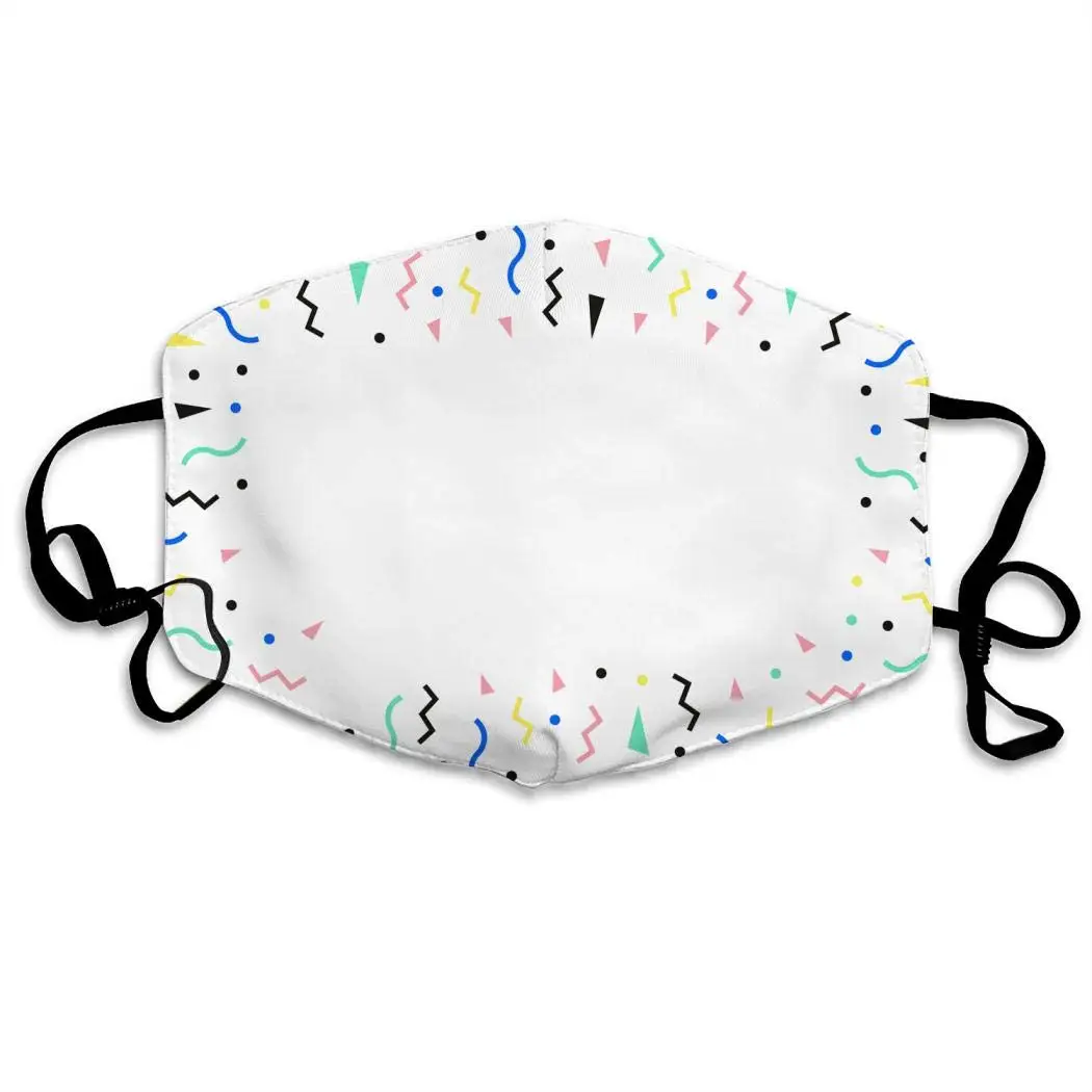 

Reusable Washable Mask, Animal and Graphics Anti Dust Block Air Pollution Half Face Mouth Mask with Elastic Ear Loop