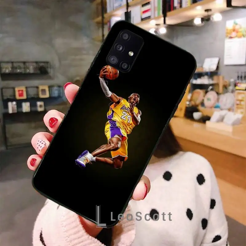 

Kobe Bryant Phone Case For Samsung A50 A51 A71 A20E A20S S10 S20 S21 S30 Plus ultra 5G M11