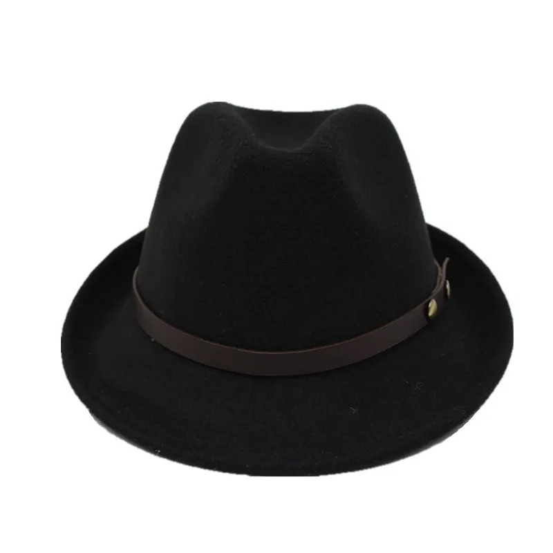 OZyc шерсть для женщин и мужчин Chapeau Femme Fedora шляпа для джентльмена сомбреро Элегантная Леди Трилби церковный Дерби Клош солнцезащитная Кепка
