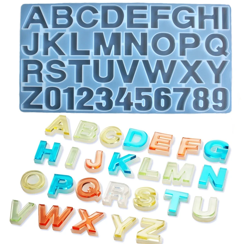 

Aomily 3D буквенно-цифровые цифры форма силиконовая форма для ручной работы форма для шоколада, для печенья кухонный торт выпечка украшения инс...