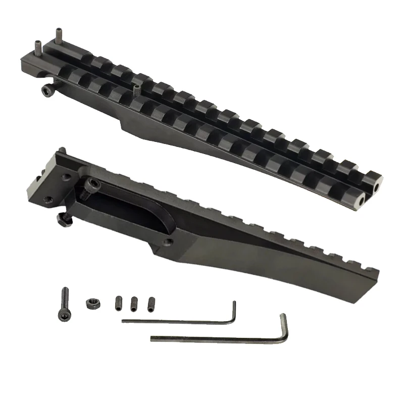 Крепление для ЗАДНЕГО ПРИЦЕЛА AK адаптер Вивера Пикатинни кронштейн длина