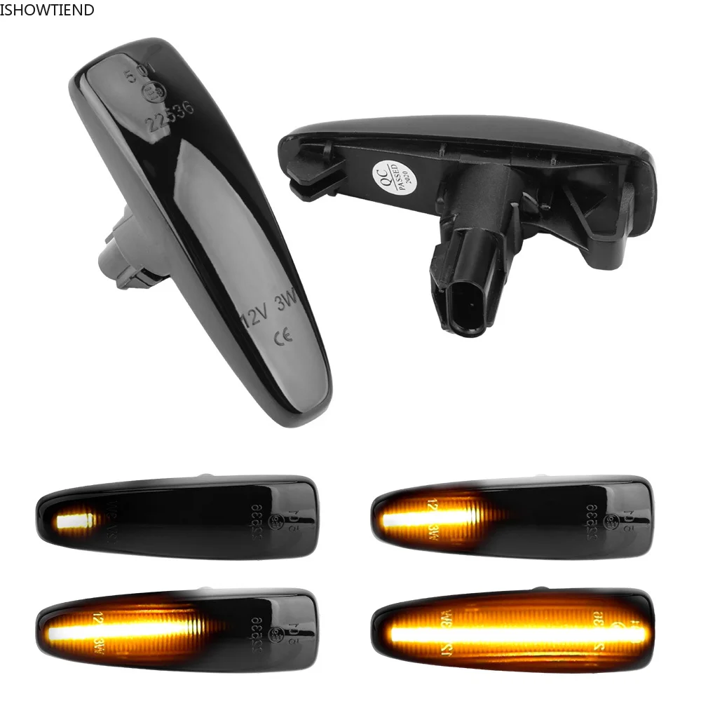 

Car LED Turn Signal Blinker Lamp Flashing Side Marker Light Mitsubishi Outlander Sport Lancer Evolution Sport Mirage Side Lights