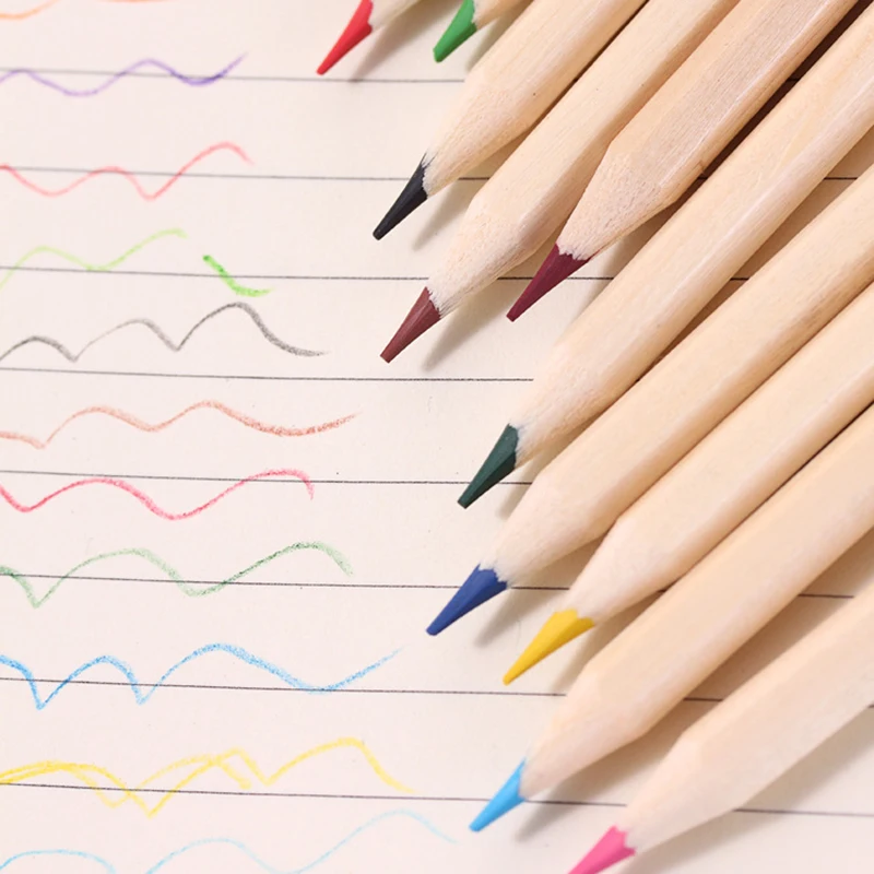 12 шт./компл. цветной карандаш Raindow разные цвета деревянные карандаши