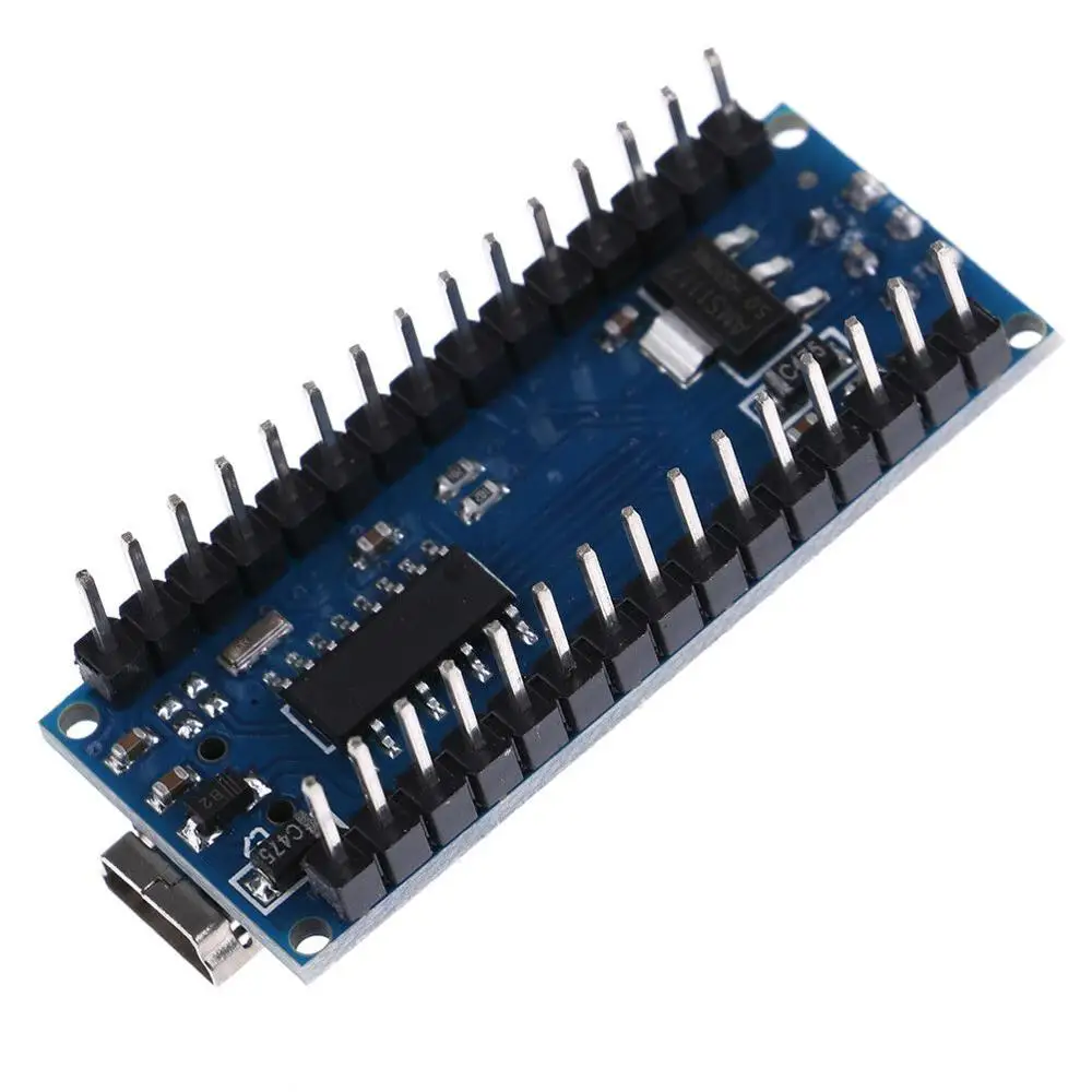 Плата плата совместимая с контроллером arduino Nano 3 0 Atmega328 макетная модулем WAVGAT без USB