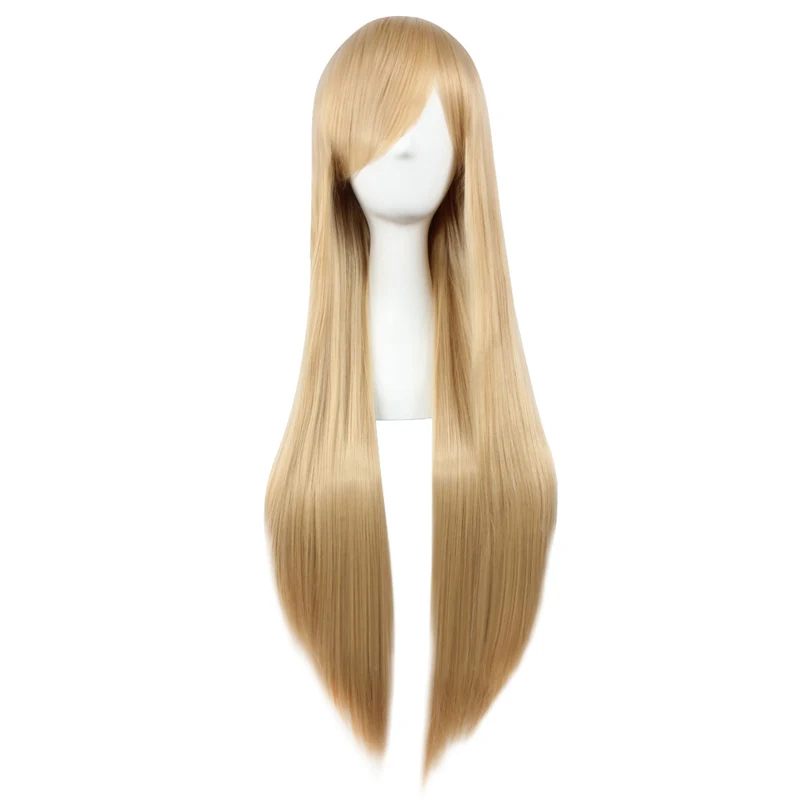 

Anime Tsunade Wig Blonde Long Styled Synthetic Hair Cosplay Costume Wigs