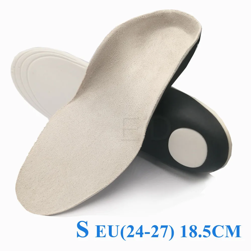 S EU(24-27) 18.5CM EiD Doctor рекомендует Детские стельки O/X Ноги вальгусная Арка Поддержка Ортез плоская нога корректирующая стелька Уход за ногами унисекс - Цвет: S EU(24-27) 18.5CM