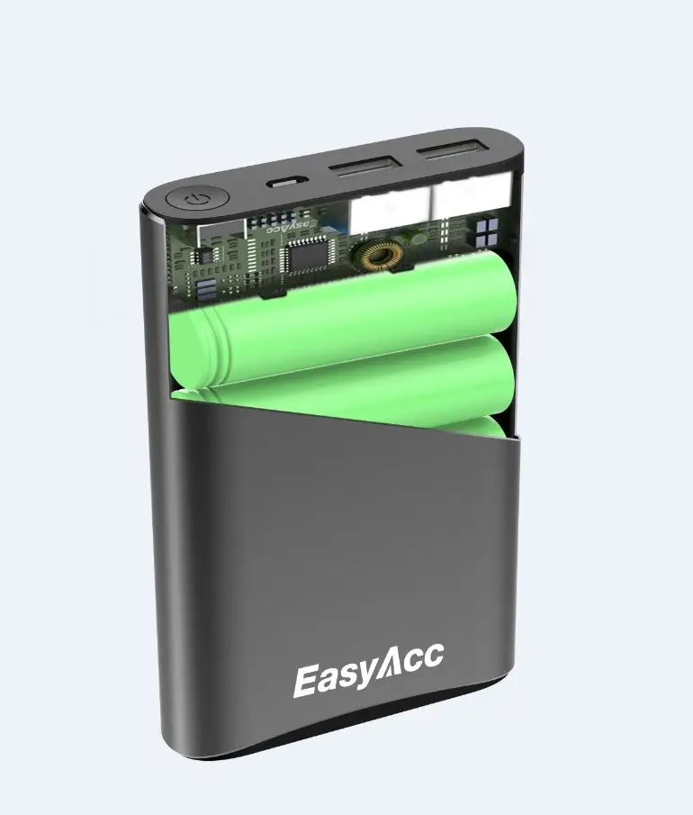 EasyAcc 15000 мАч 2 usb-порта внешний аккумулятор и универсальный мобильный телефон