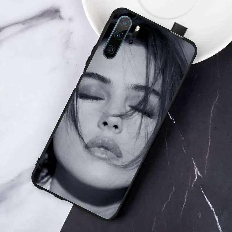 

Monica Bellucci famous actor Anti-fall luxury Phone Case shell For Huawei honor Mate P 10 20 30 40 Pro 10i 9 10 20 8 x Lite