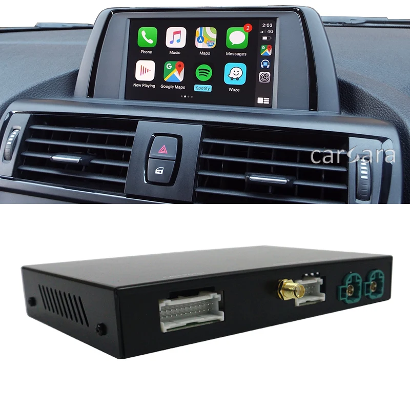 Автомобильное радио экран дополнительный беспроводной интерфейс carplay для 1 серии