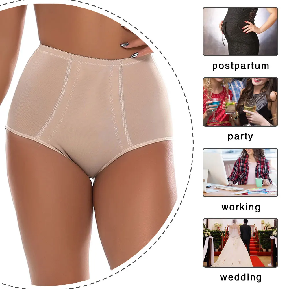 Женское дышащее Корректирующее белье со средней талией не маркирующие бедра