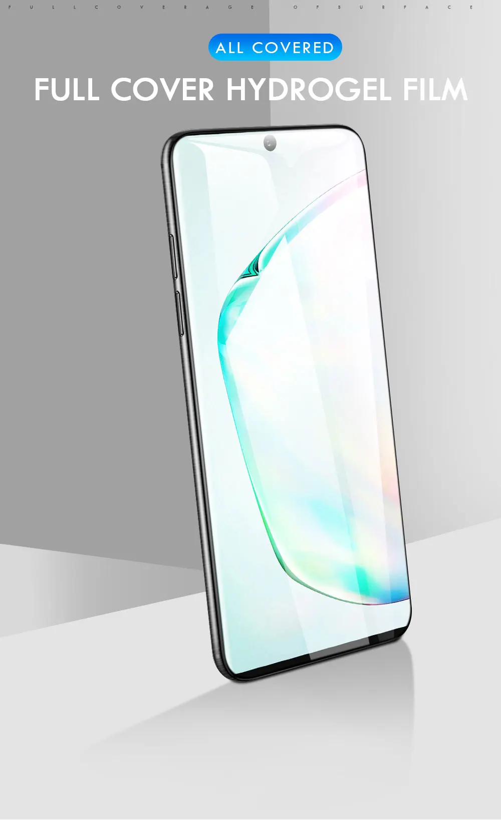 Передняя+ задняя защитная пленка для samsung Note 10 гелевая 3D Защитная пленка для экрана Galaxy Note 10 Plus 10+ 5G TPU Гидрогелевая пленка