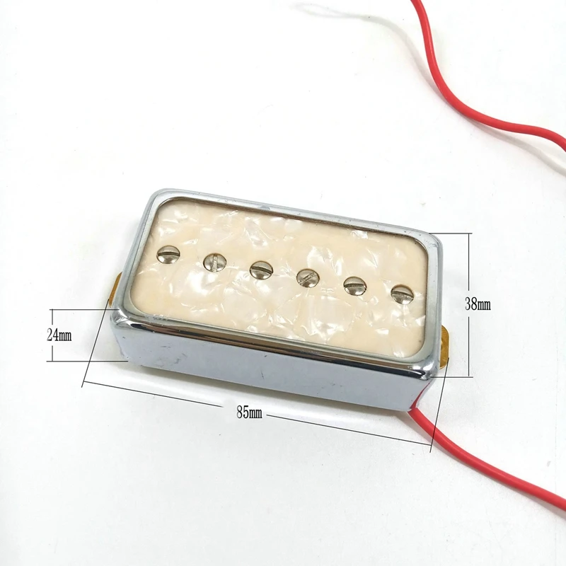 gitarre pickup 2 weiß perle elektrische gitarre single coil bridge neck pickups lp humbucker pickup 50 52 free global shipping