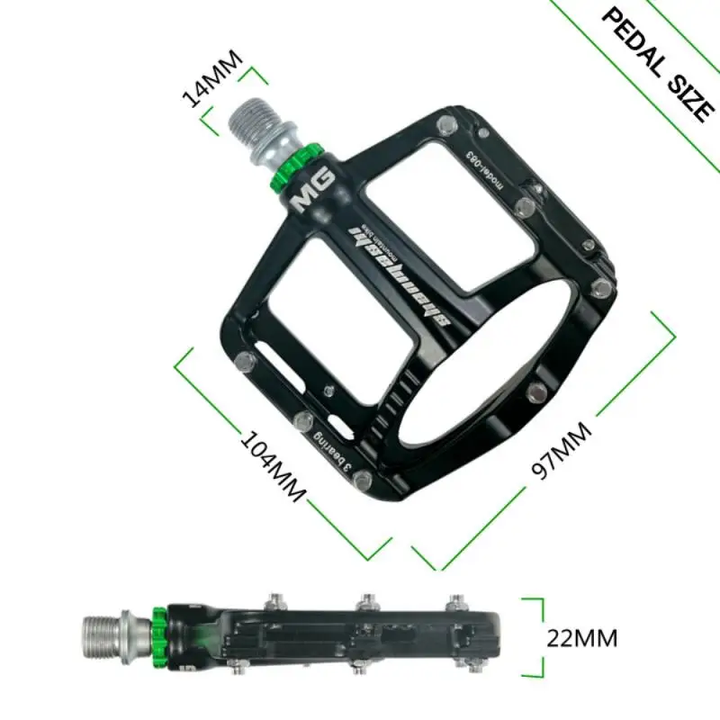 

Flat Bike Pedals MTB Road 3 Sealed Bearings Bicycle Pedals Mountain Bike Pedals Wide Platform Pedales Bicicleta Accessories Part