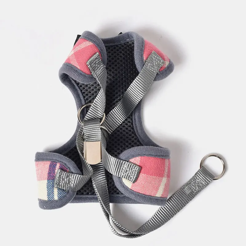 Жилет для домашних животных Воздухопроницаемый трос маленьких кошек и собак