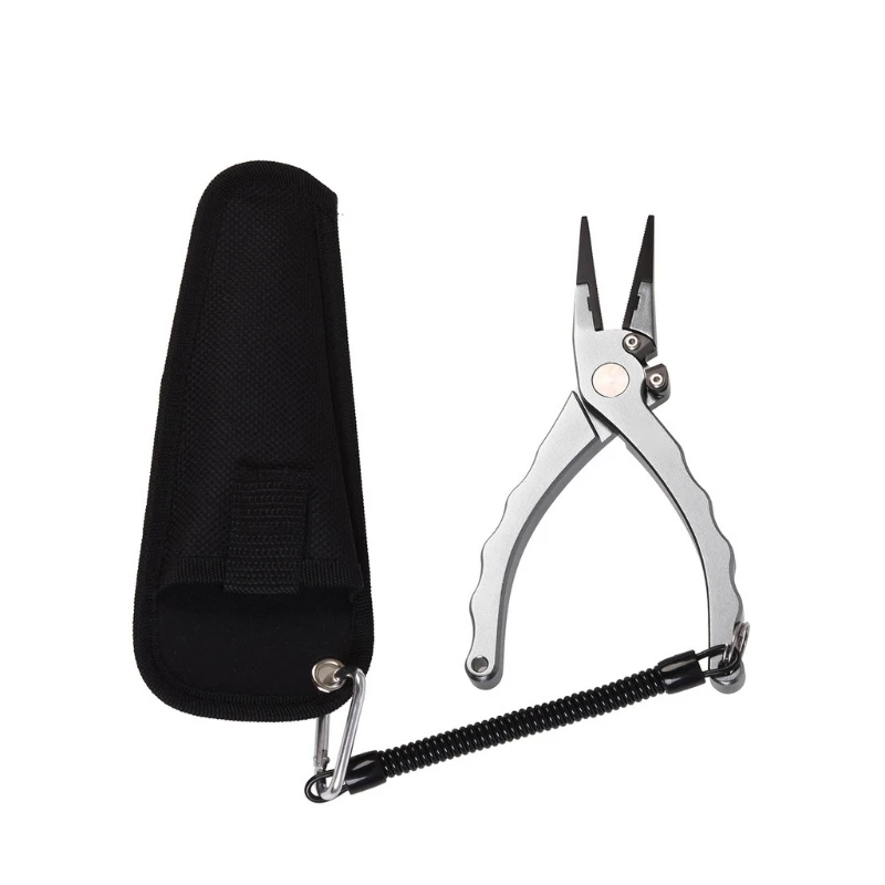 2022 New Aluminum Alloy Fishing Pliers for Safe Hook Taking Line Cutting Ring Opening Multifunctional Lure | Спорт и развлечения