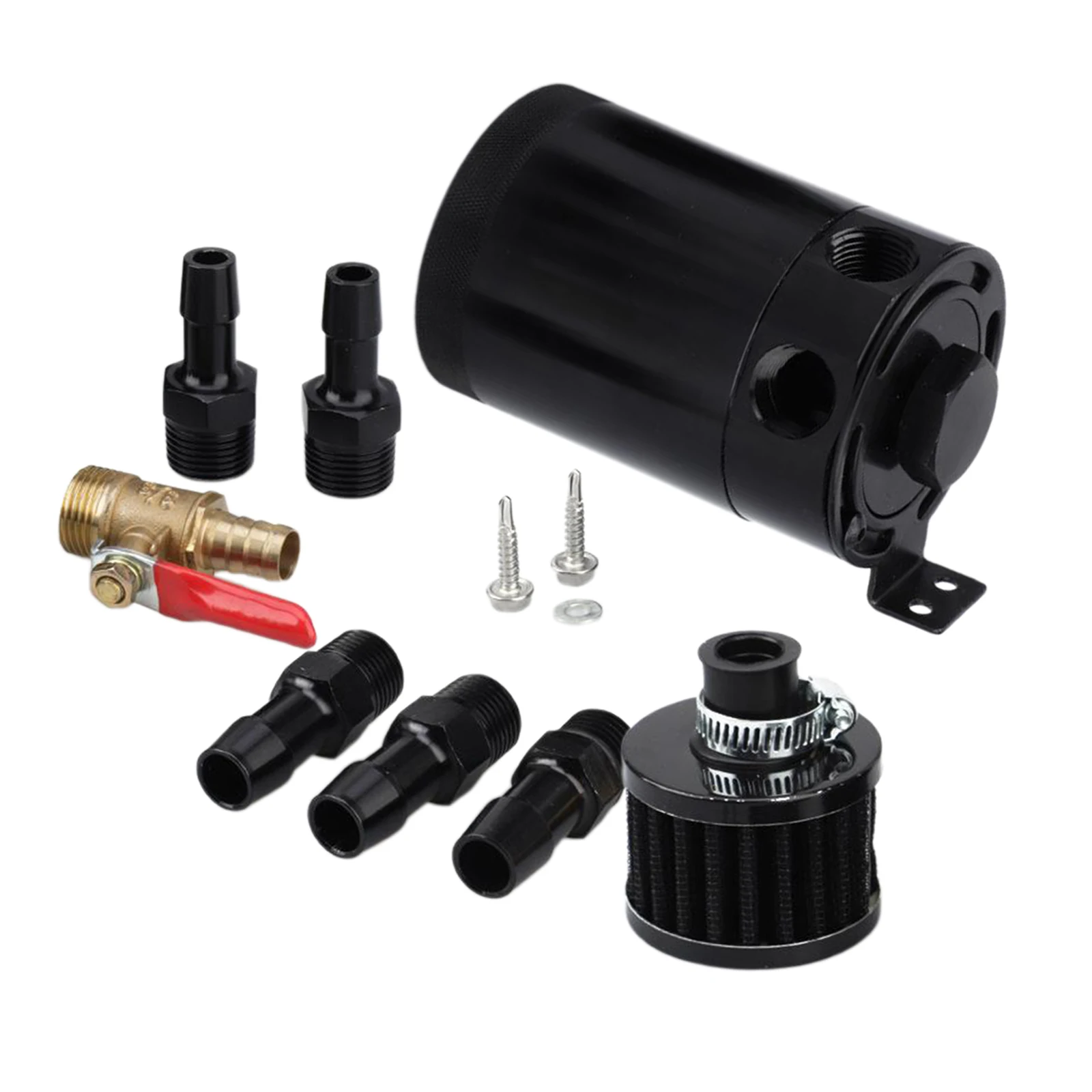 Перегородка маслоуловитель банка 2 порта вилки и фитинги компоненты фильтра