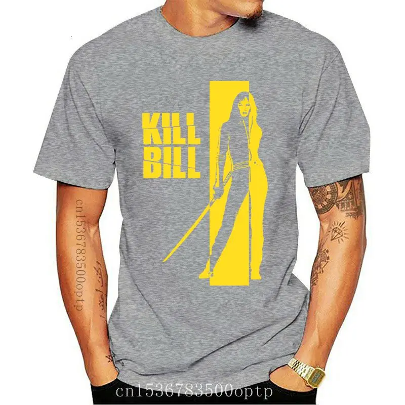 

Design For Man Kill Bill Movie Tee Shirt Summer Camiseta Round Collar BONADIAO Homme T-shirt