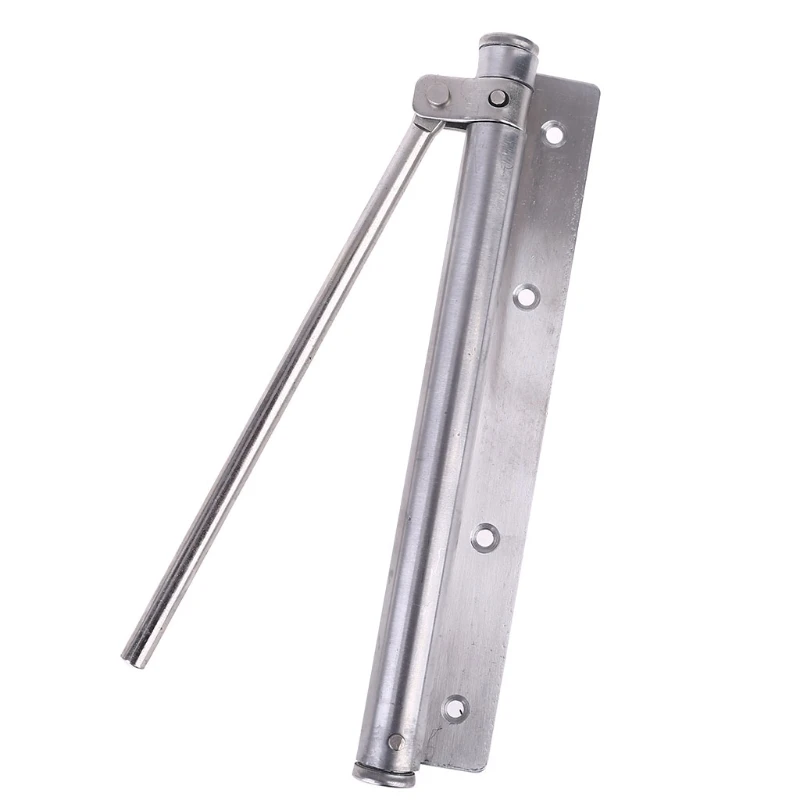 

Durable Door Closer Single Spring Strength Adjustable Stainless Steel Automatic Closing Door Closer for Home Bedroom Wooden/Meta