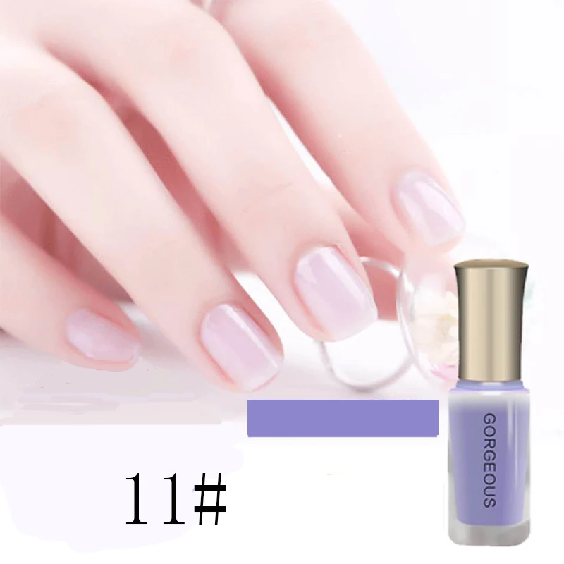 Лак для ногтей конфетный прочный телесный цвет полупрозрачный Желейный лак 10 мл