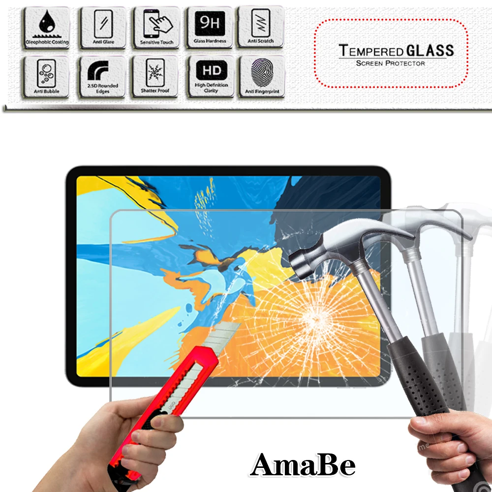Защита экрана из закаленного стекла с защитой от царапин для IPad Pro 11 дюймов (2018)