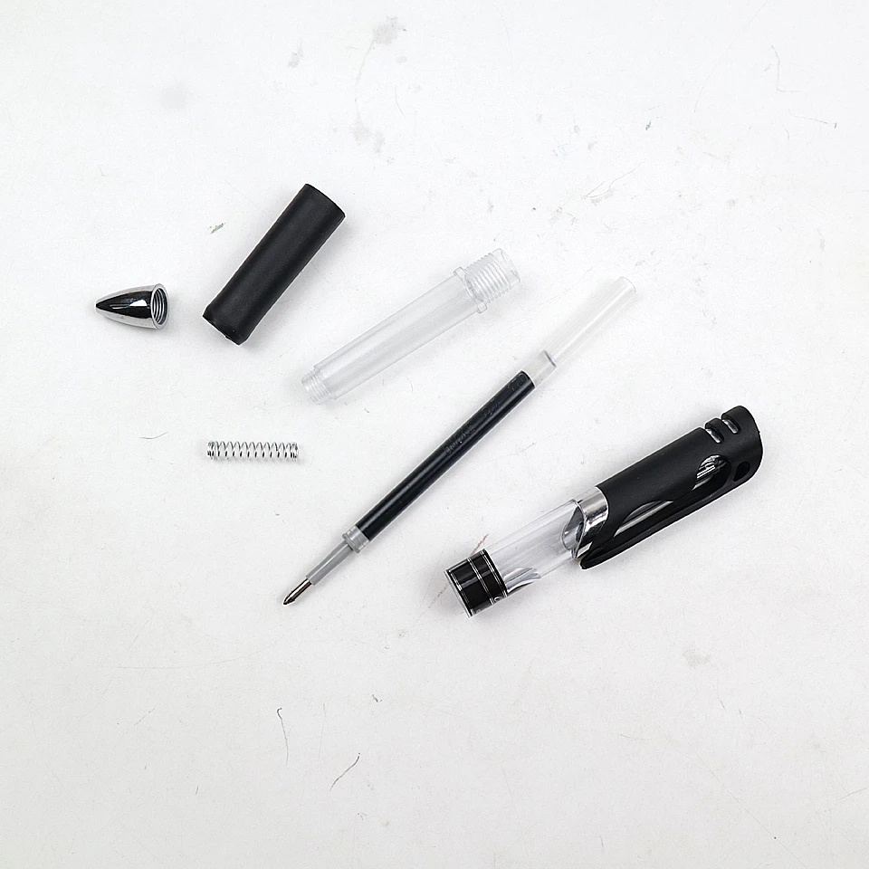 Стержни для гелевой ручки пулевого типа 0 7 мм наконечники черного/темно-синего