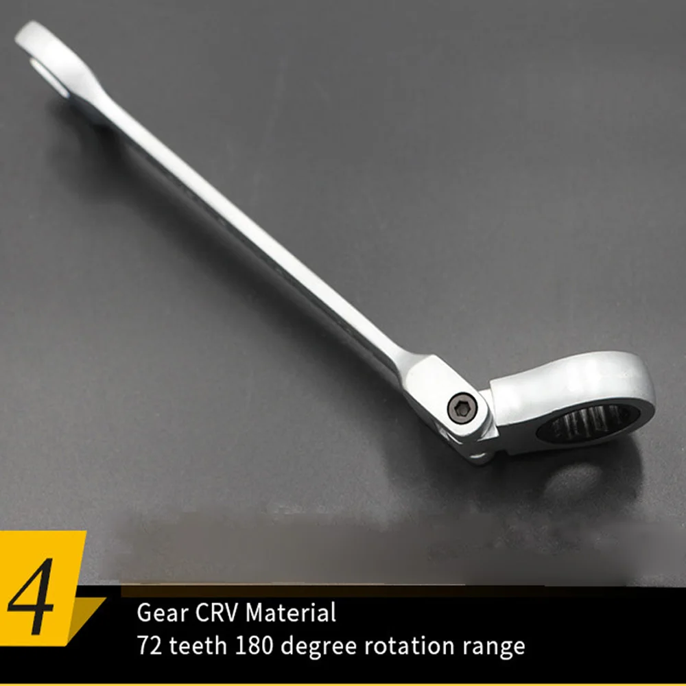 Набор ключей с храповым механизмом универсальный гаечный ключ 72 передачами