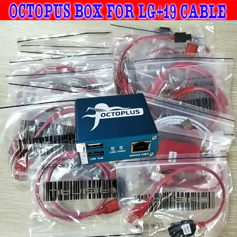 Gsmjustoncct оригинальная коробка осьминога/octoplus pro box для LG разблокировка и ремонт флэш-инструмента мобильного телефона(посылка с 20 кабелями