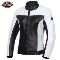 scoyco women motorcycle jacket cowhide leather moto jackets profession jaqueta motociclista anti drop motocross racing jacket