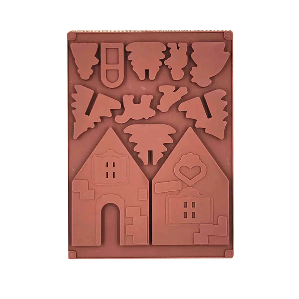 Шоколадная форма для приготовления пищи силиконовые формы выпечки Кондитерские