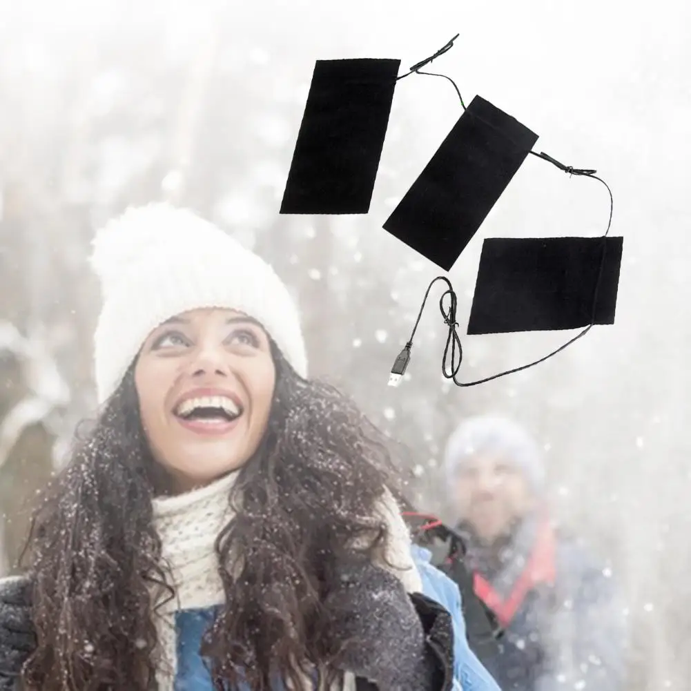 Полезная одежда Электрическое отопление ткань USB Температура с подогревом