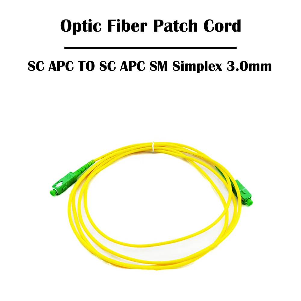 5 шт./лот 2 0 метров SC в UPC/APC SM одномодовый волоконный патч-корд 1 Гбит/с OM2/OM1