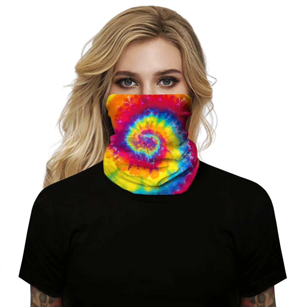 

New style Unisex Digital Print Dust Proof Anti Droplet Face Cover Headband Neck Gaiter cool design dust proof catch attentions