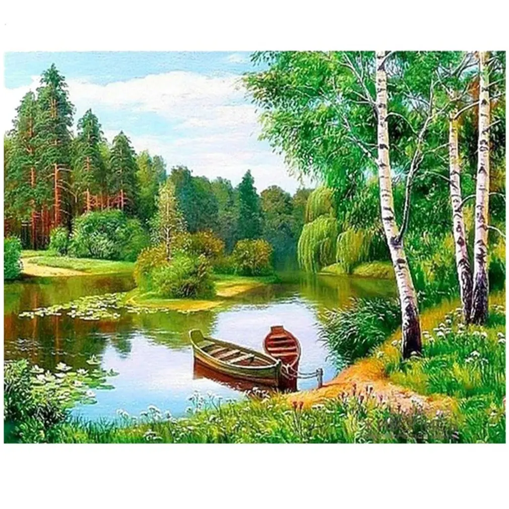 

DIY Frame Painting 30*40 cm Square Diamond Painting Full Diamond Magical Cube Resin Diamond Painting Handmade Home Decor Craft