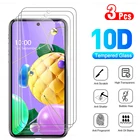Защитное стекло с полным покрытием для LG K52, закаленное стекло для L G LGK52 K 52 LMK520, защитная пленка для экрана телефона 6,6 дюйма, 3 шт.