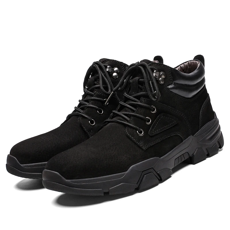 Мужские ботинки на плюшевой подкладке размеры 39 48|Защитная обувь| |