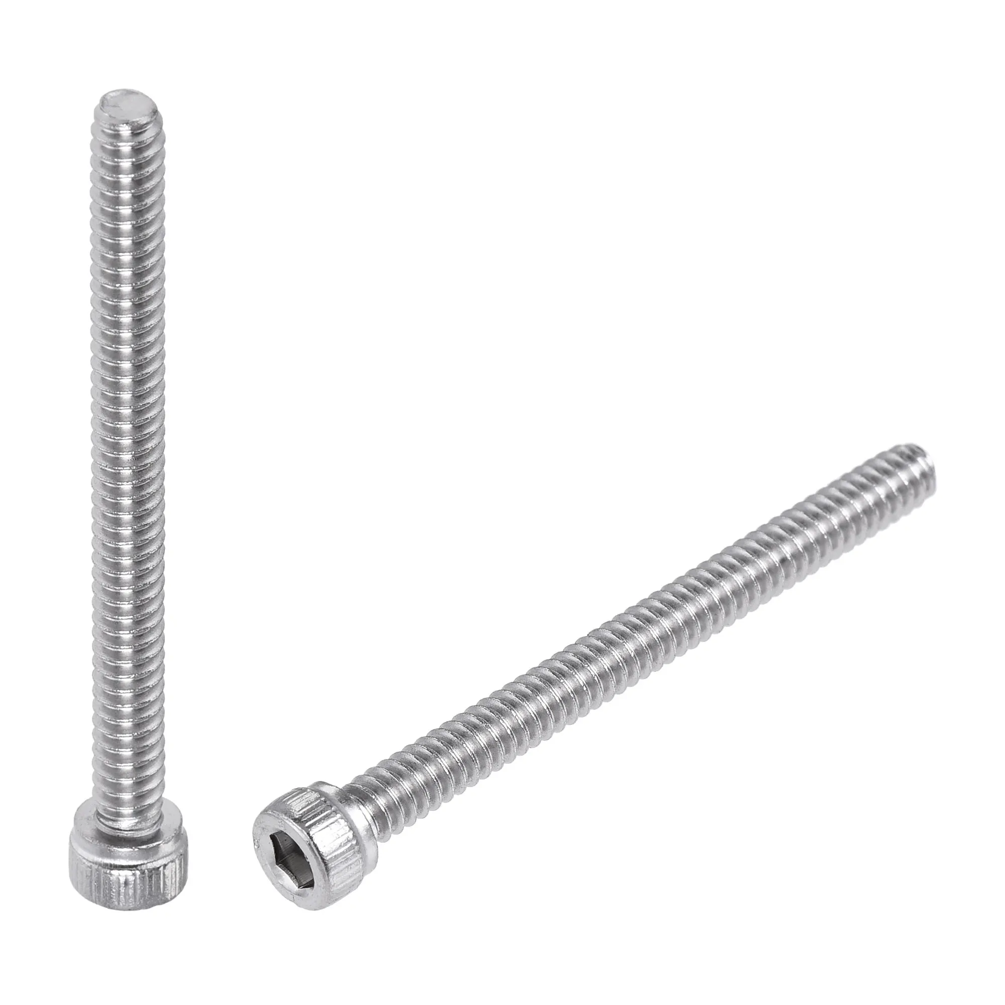 

Uxcell #6-32x1-1/2" Hex Socket Head Cap Screw Bolts 304 Stainless Steel Polished 100pcs