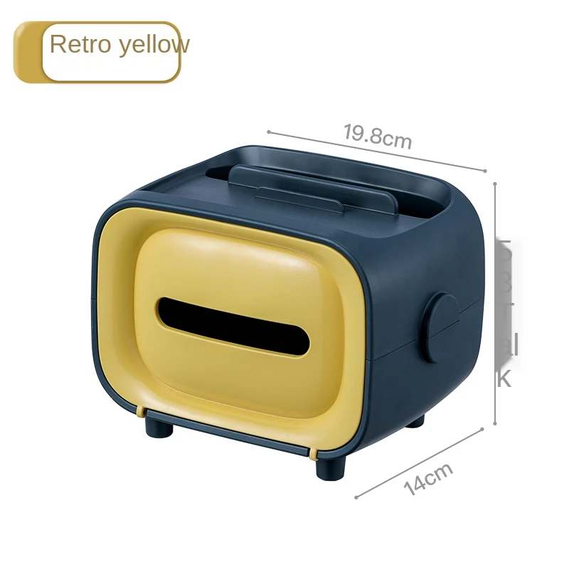 

Tissue Box Living Room Light Luxury Multifunctional Creative Remote Control Household Desk Storage Box