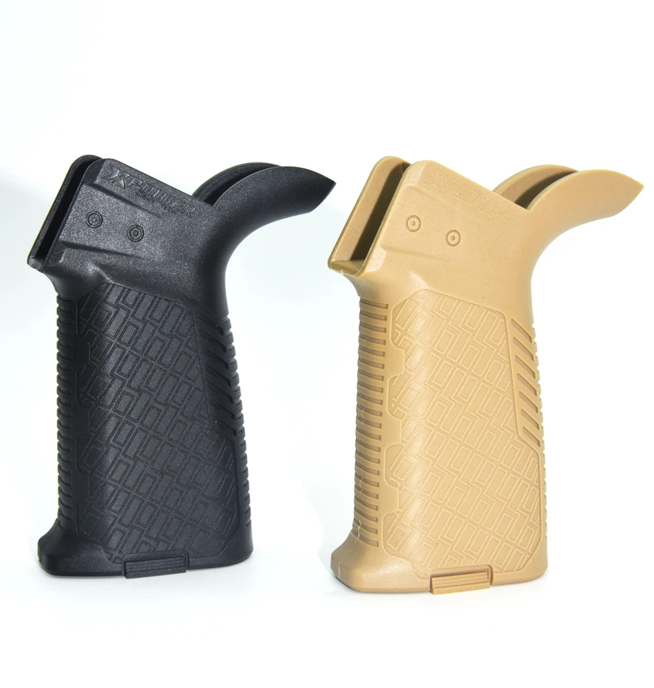XPOWER MOE Grip Airsoft AEG Gel Blaster для Gearbox Recevier Пейнтбольные аксессуары M4 нейлон тактический