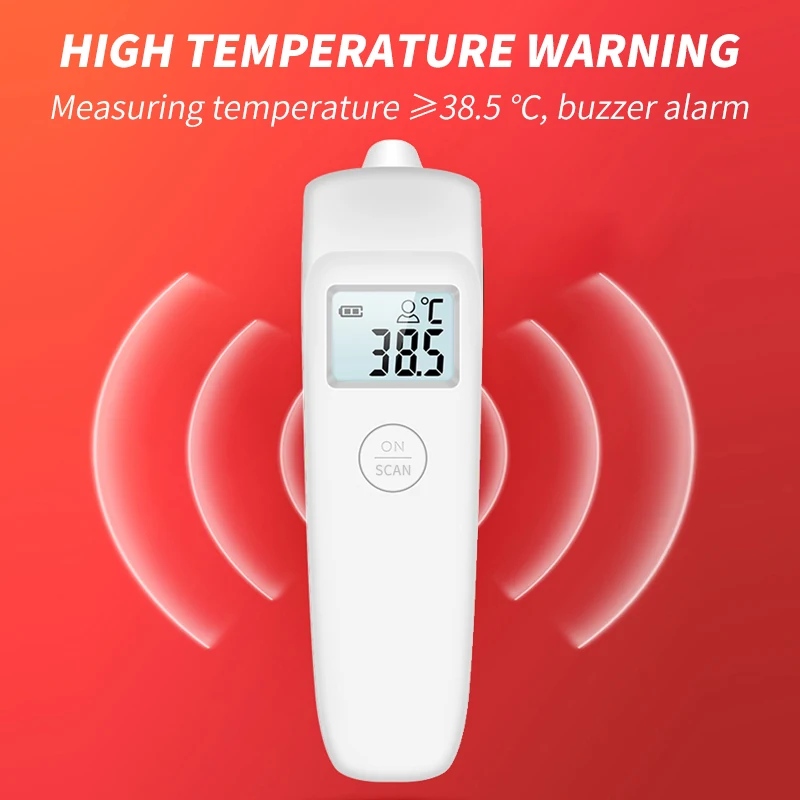 Детский термометр цифровой инфракрасный Бесконтактный для тела ЖК