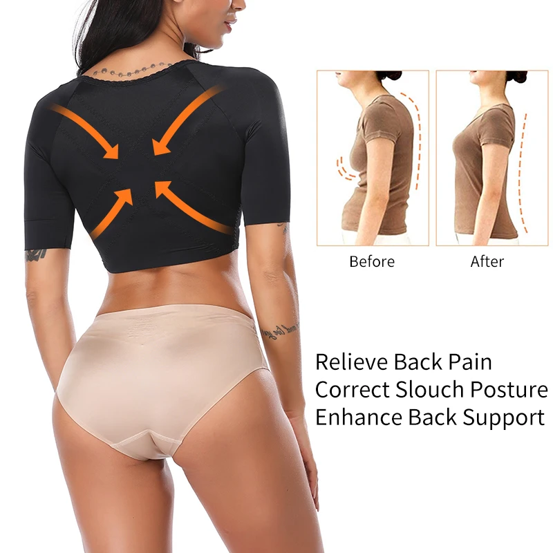 Invisible Postpartum Women Pulling Tops Underwear Fajas Postparto Arm Slimming Maternity Clothing Post Partum Girdle Corset