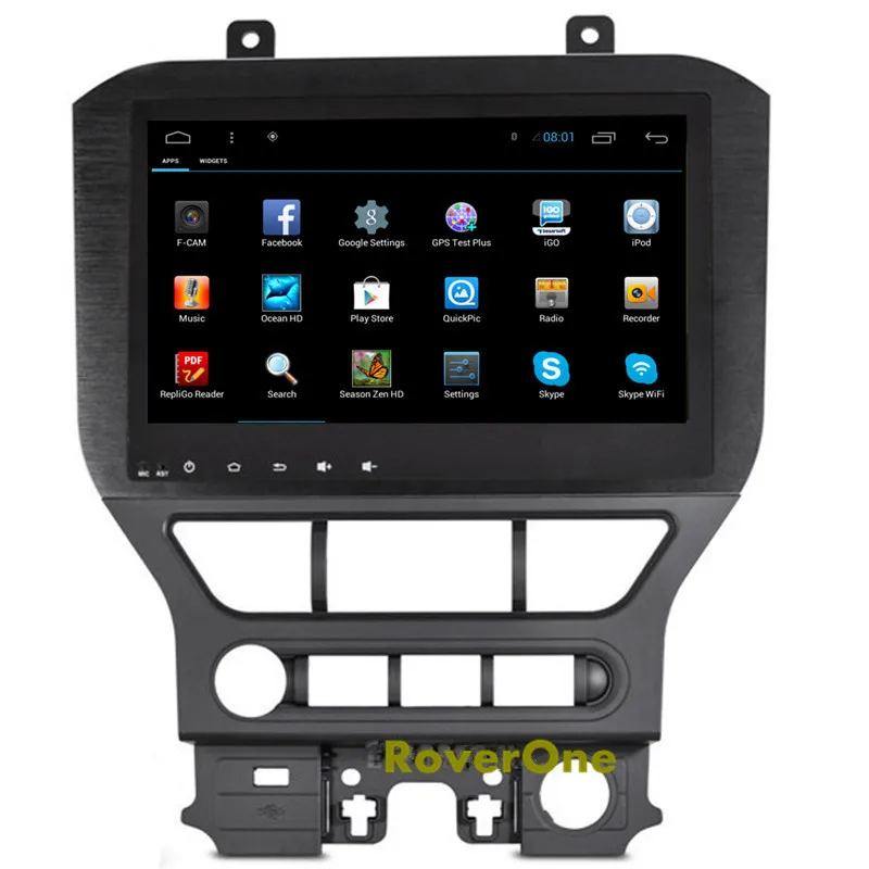 RoverOne Android 6 0 Автомобильный мультимедийный плеер для Ford Mustang 2015 Авторадио DVD Радио