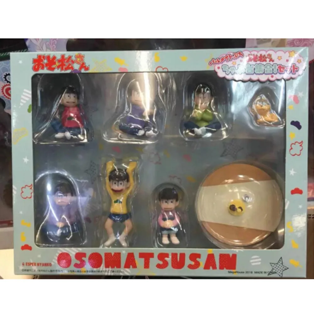 8 шт./компл. 5 см Osomatsu San Mr. Karamatsu Ichimatsu мини-фигурка из ПВХ Коллекционная модель