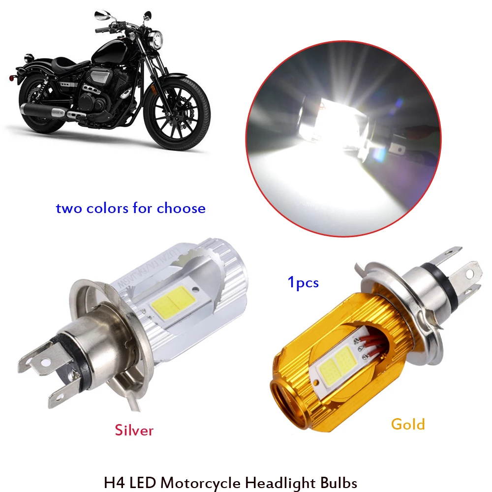 Универсальный светодиодный светильник для мотоцикла 12 В H4 дальнего и ближнего