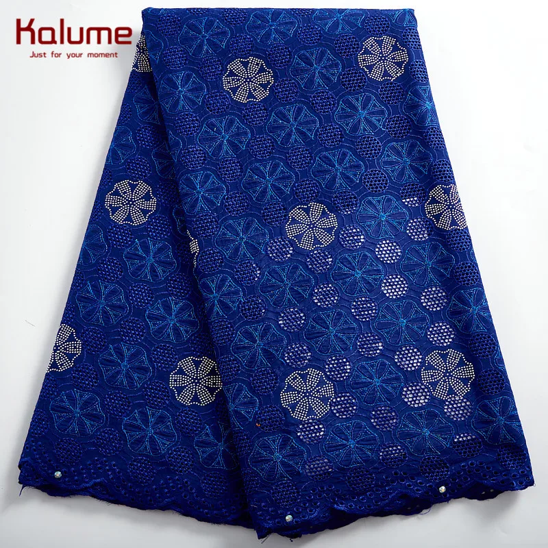 

Kalume African Lace Fabric Diy Dress Swiss Voile In Switzerland Stones Nigerian Laces Fabrics For Party Wedding Dresses H2389