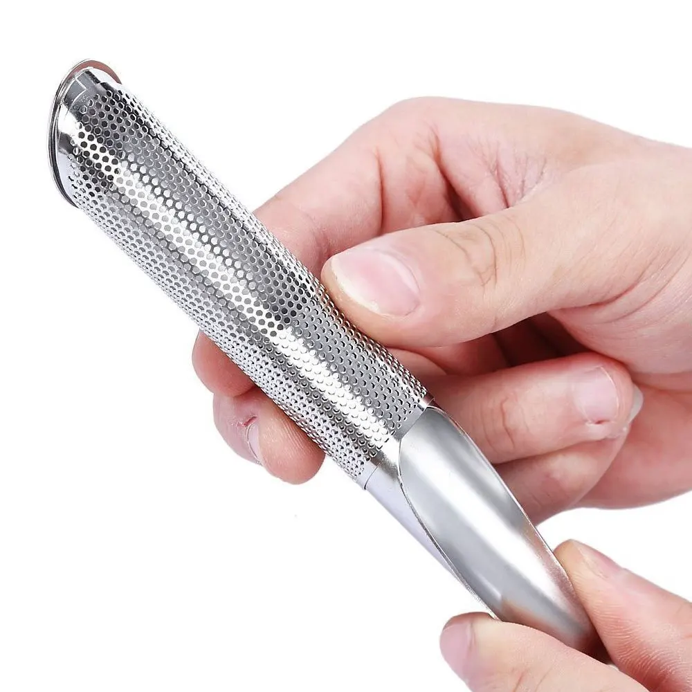 1 шт. чайные заварки для сыпучего чая нержавеющая сталь палочка труб ситечко с