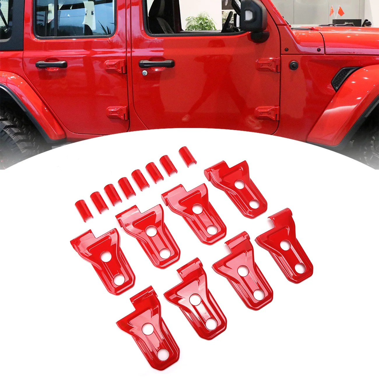 8 шт. внешние аксессуары для Jeep Wrangler JL | Автомобили и мотоциклы