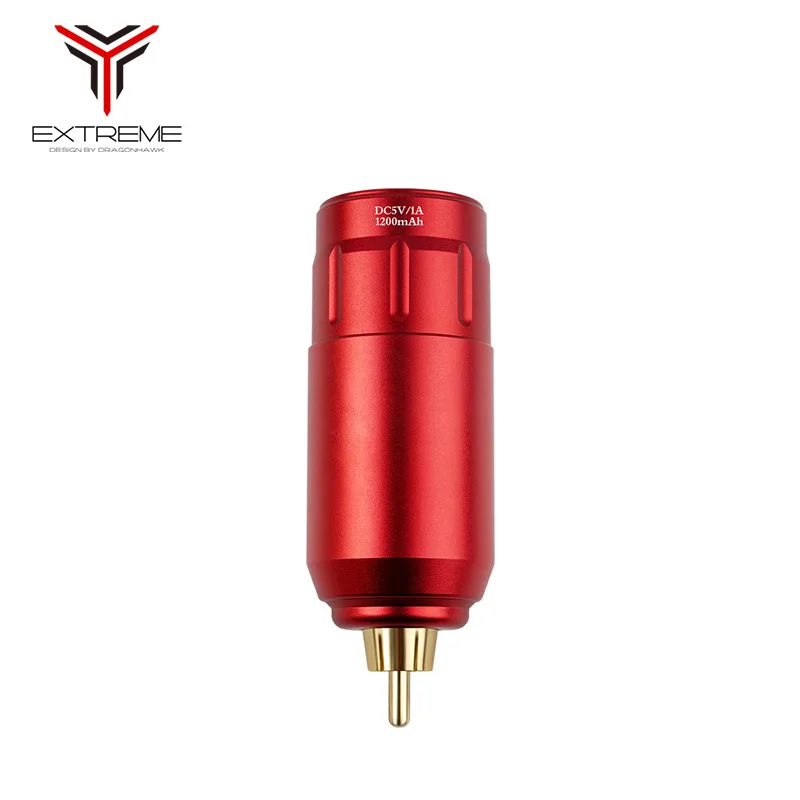 

New Rechargeable Mini Wireless Tattoo Machine Battery Power RCA Cord Power Supply Permanent Makeup Machine Supply